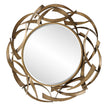 Uttermost Cutting Edge Bronze Round Mirror