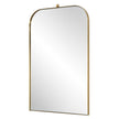 Uttermost Cassidy Brass Arch Mirror