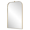 Uttermost Cassidy Brass Arch Mirror
