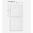 Uttermost Contours White Wall Decor - Set of 2