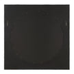 Uttermost Ember Black Square Mirror