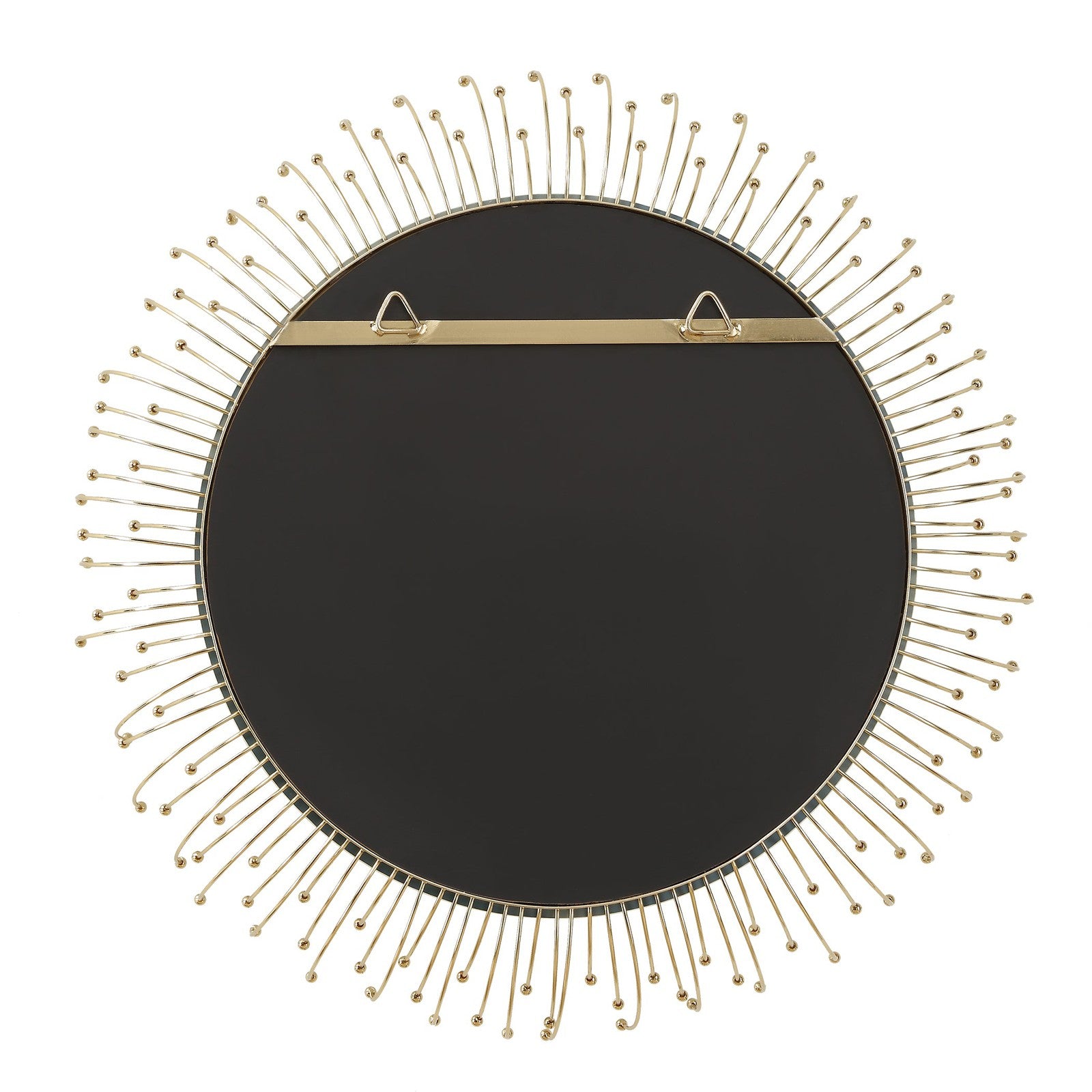Uttermost Aga Round Gold Mirror