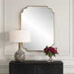 Uttermost Lennyn Gold Vanity Mirror