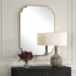 Uttermost Lennyn Gold Vanity Mirror