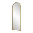 Modern Accents Metal Arch Top Mirror