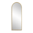 Modern Accents Metal Arch Top Mirror