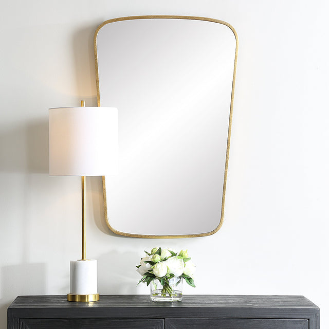 Modern Accents Curved Silhouette Mirror