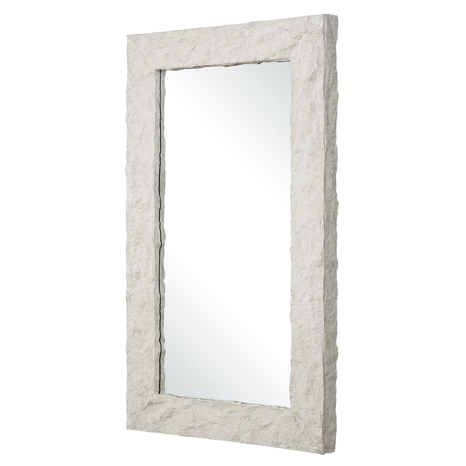 Uttermost Quarry Rectangle Stone Veneer Mirror