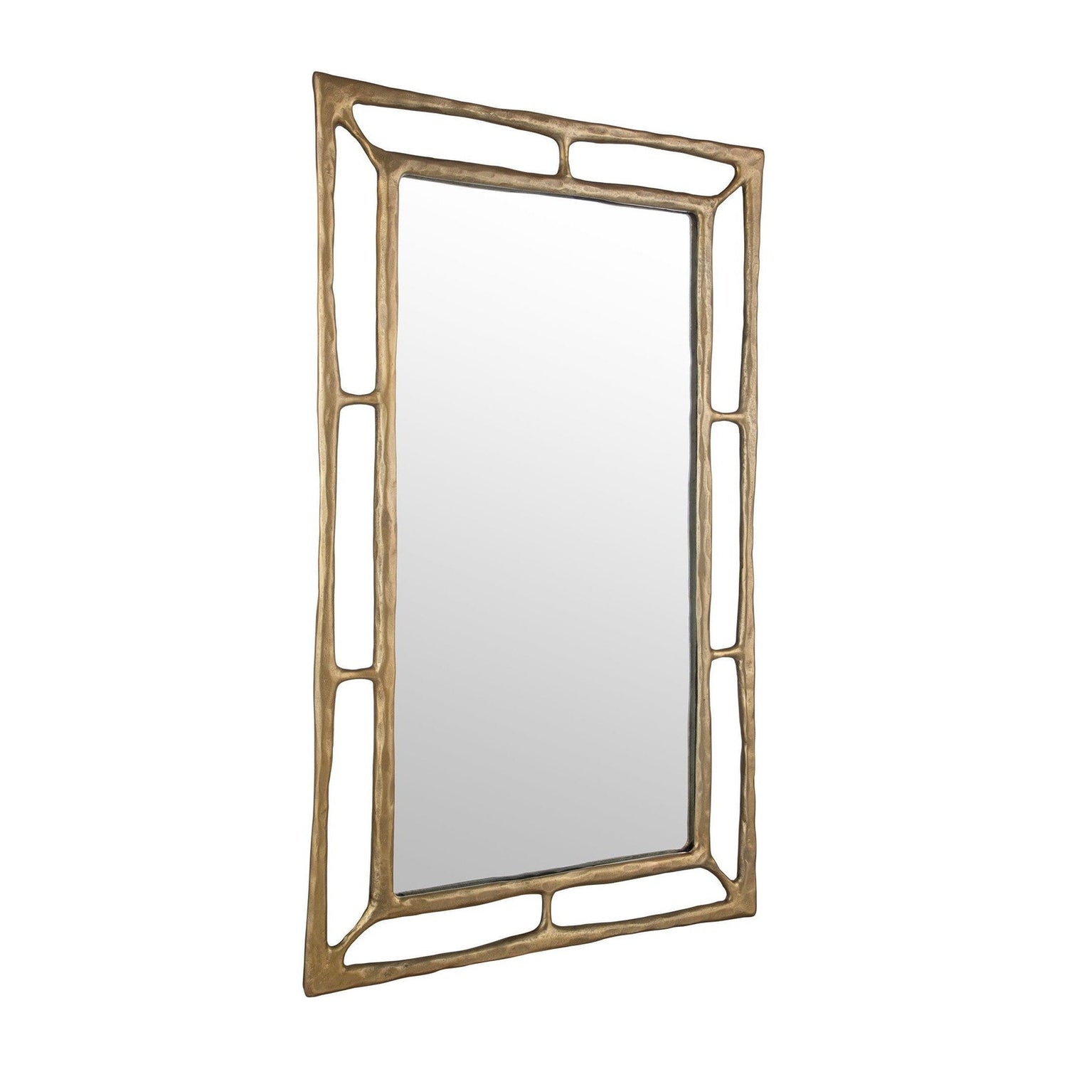 Uttermost Felix Brass Rectangle Mirror
