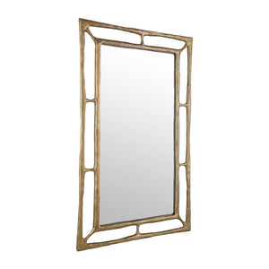 Uttermost Felix Brass Rectangle Mirror