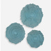Uttermost Ocean Gems Blue Wall Decor - Set of 3