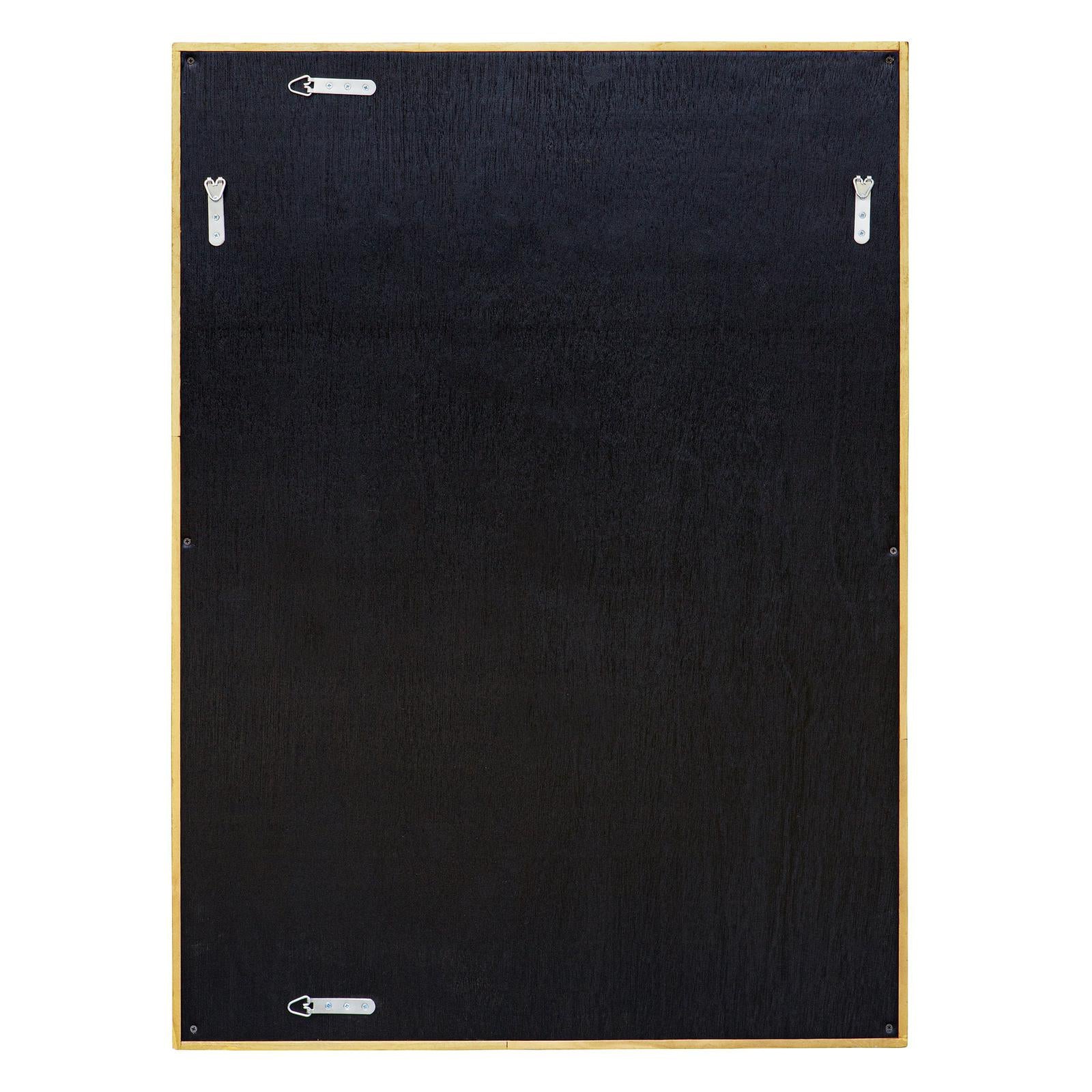 Uttermost Overlap Teak Wood Mirror