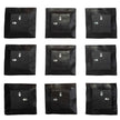 Uttermost Malosi Black Wood Wall Decor - Set of 9
