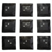 Uttermost Malosi Black Wood Wall Decor - Set of 9