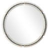 Uttermost Crystalline Round Mirror
