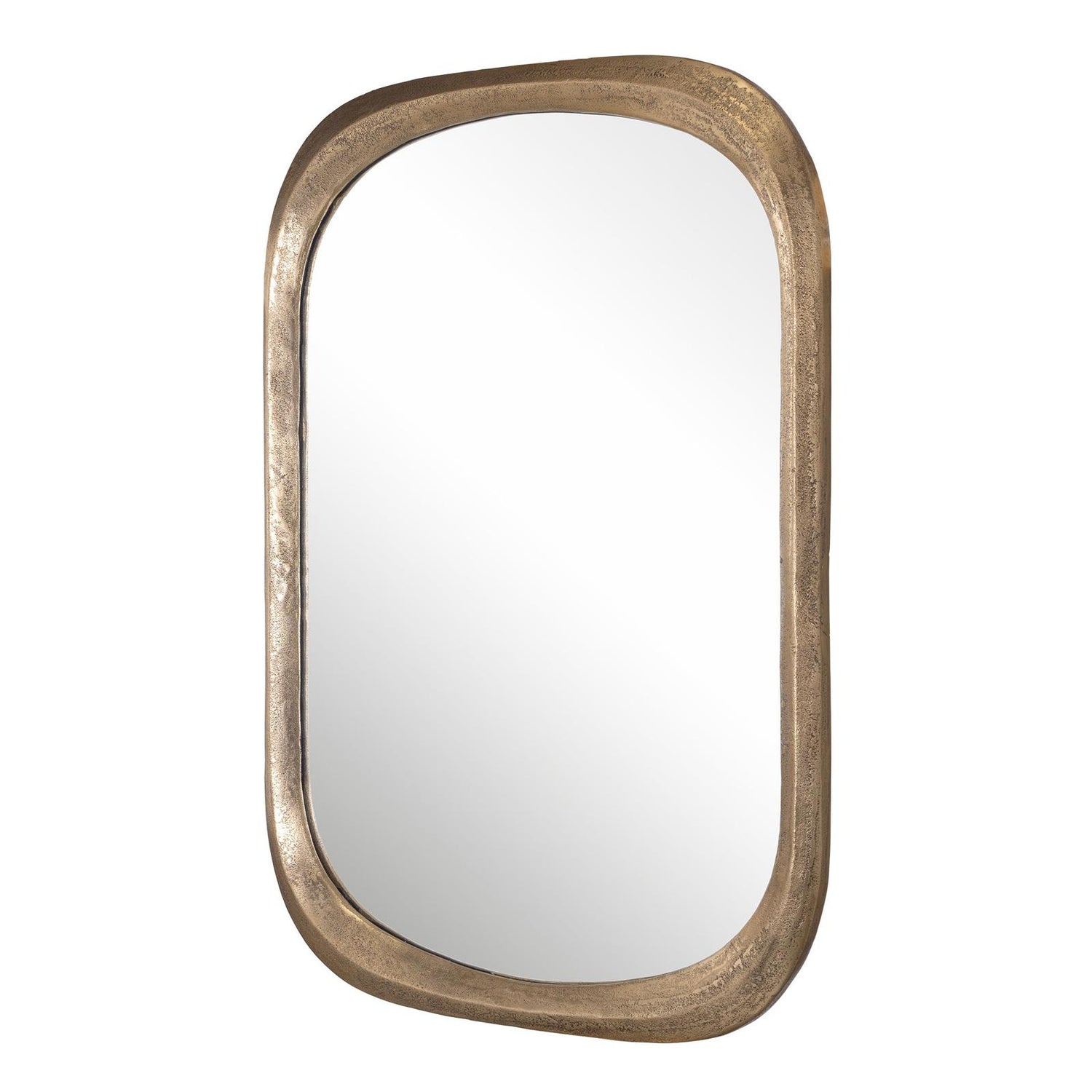 Uttermost Malone Brass Mirror