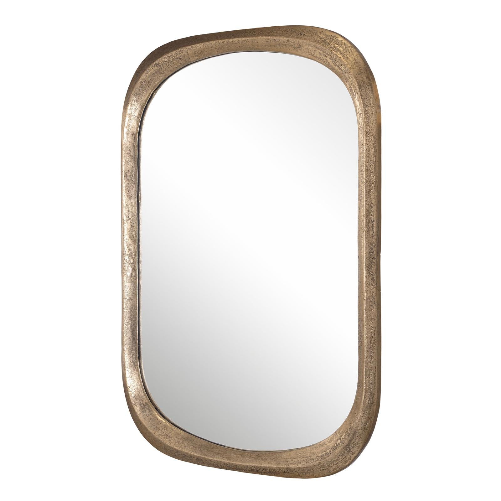Uttermost Malone Brass Mirror
