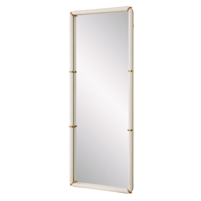 Uttermost Cyprus White Dressing Mirror