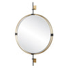 Uttermost Guardrail Round Mirror