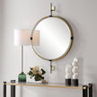 Uttermost Guardrail Round Mirror