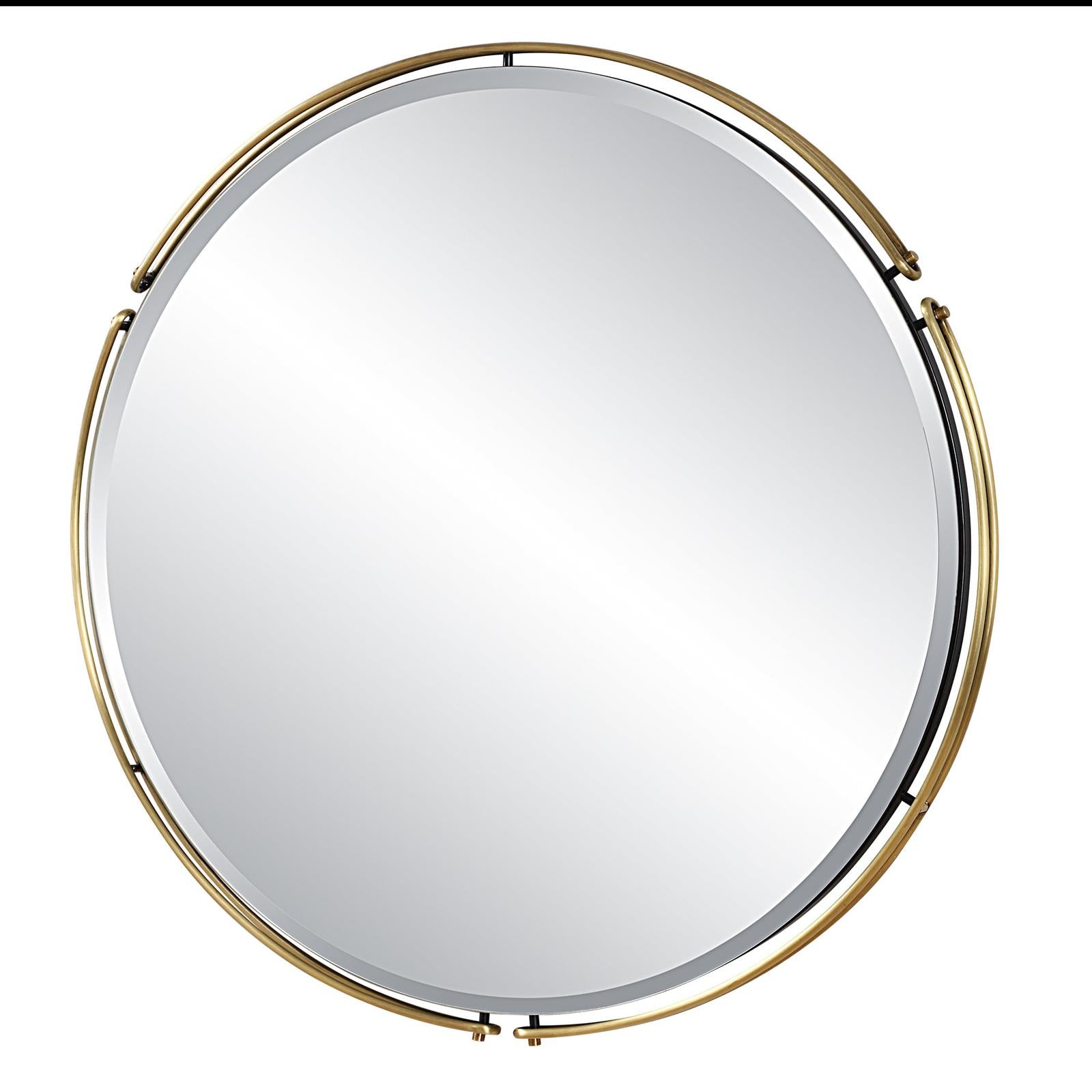 Uttermost Wesley Round Mirror