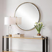 Uttermost Wesley Round Mirror