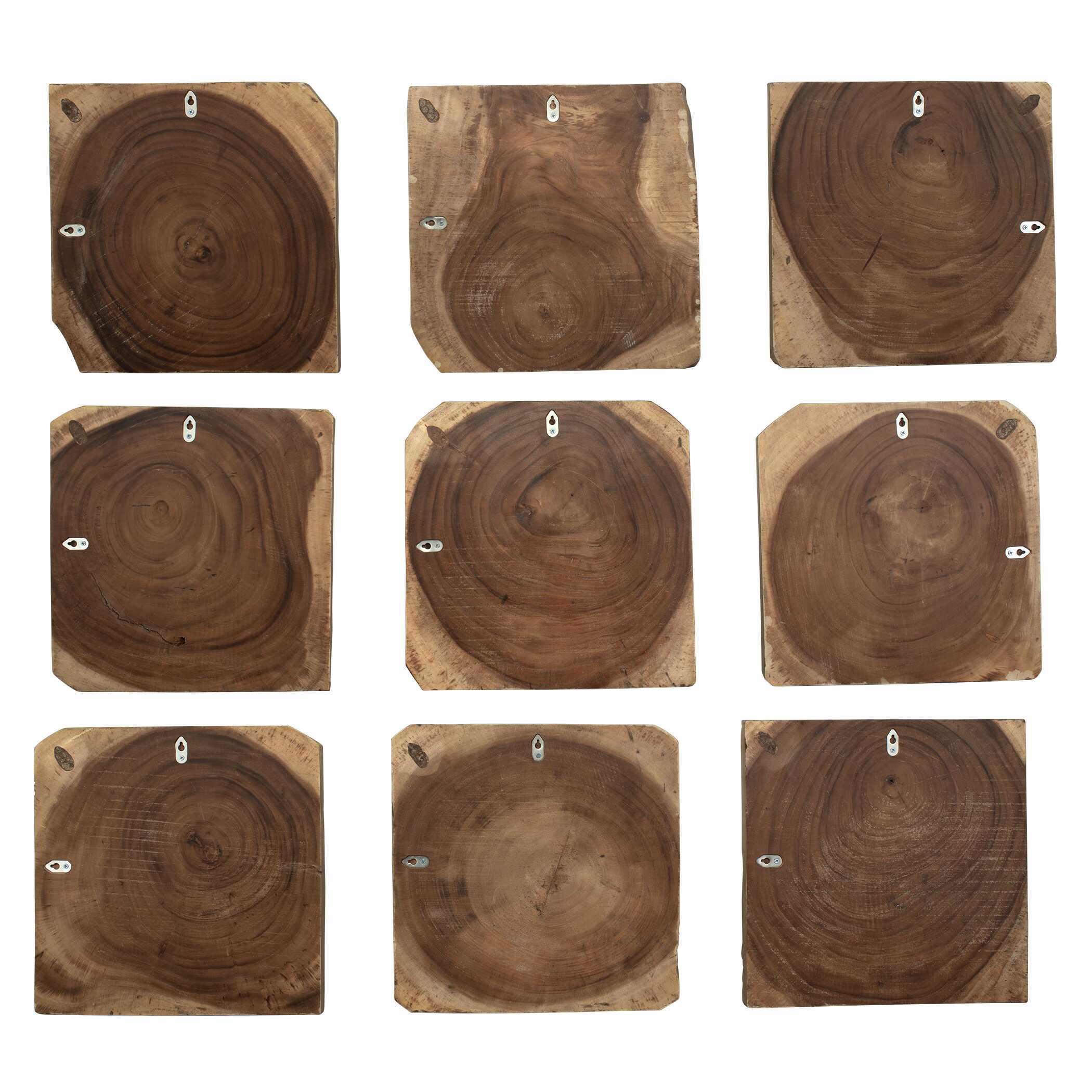 Uttermost Ignite Wood Wall Decor - Set of 9