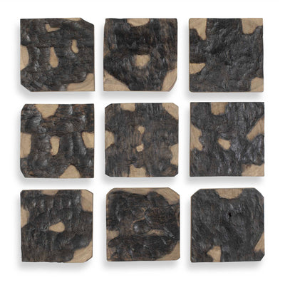 Uttermost Ignite Wood Wall Decor - Set of 9