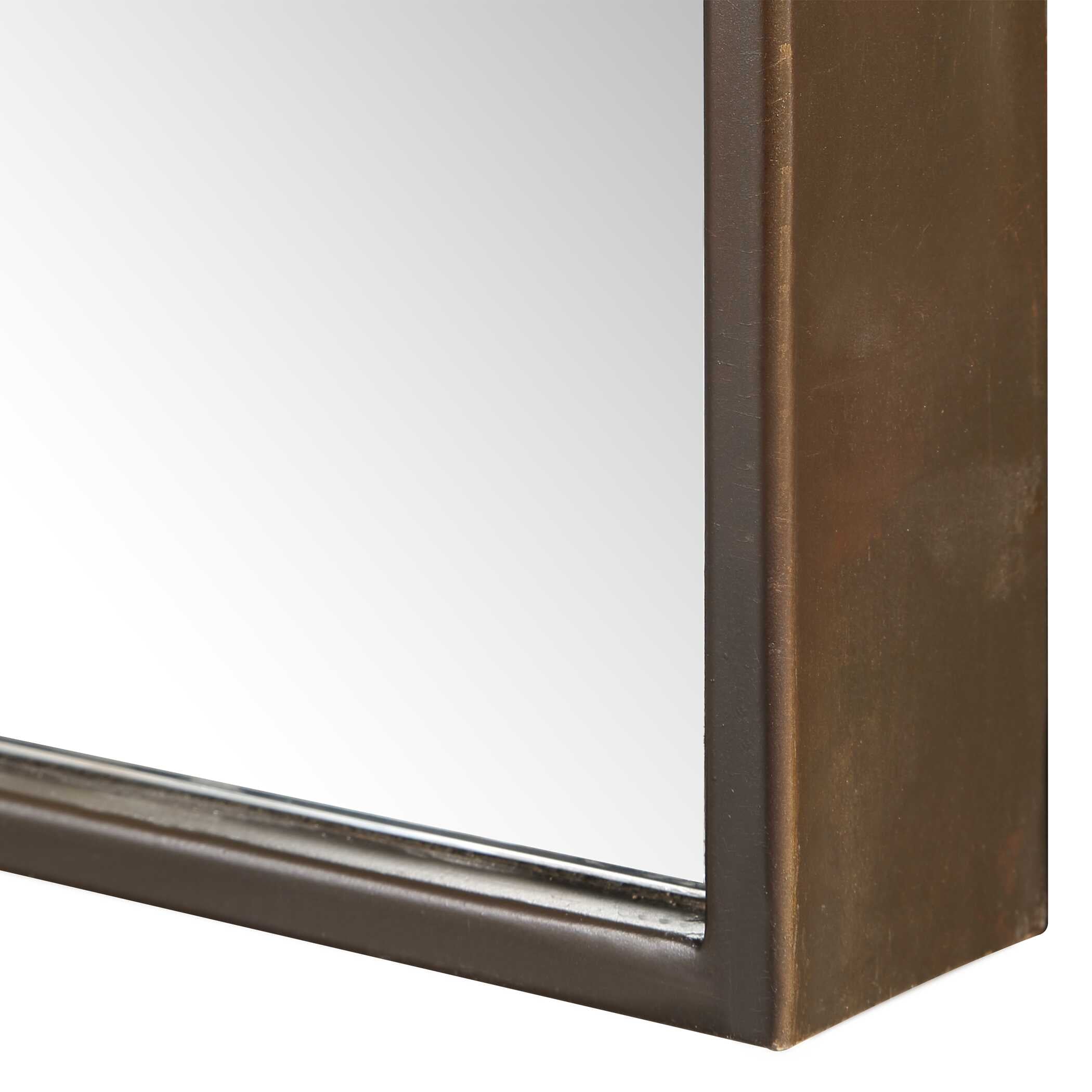 Uttermost Patterson Bronze Dressing Mirror