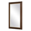 Uttermost Matheson Rectangular Walnut Mirror