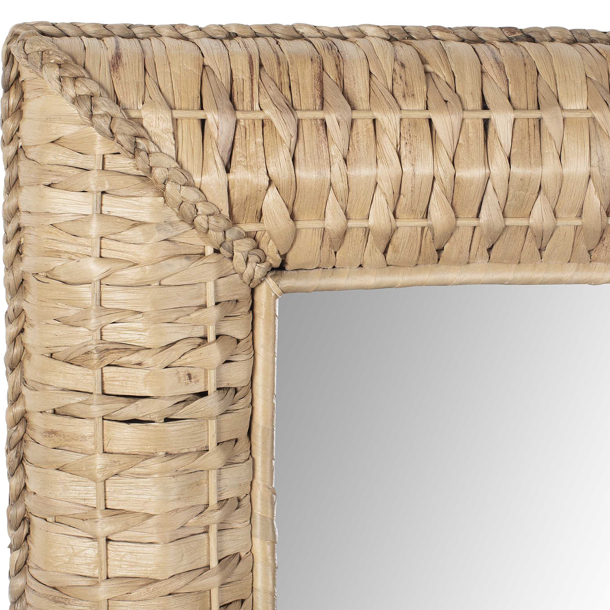 Uttermost Twisted Seagrass Large Mirror