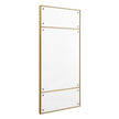 Uttermost Wrenton Brass Rectangular Mirror