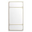 Uttermost Wrenton Brass Rectangular Mirror
