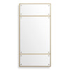 Uttermost Wrenton Brass Rectangular Mirror