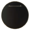 Uttermost Auger Amber Glass Round Mirror