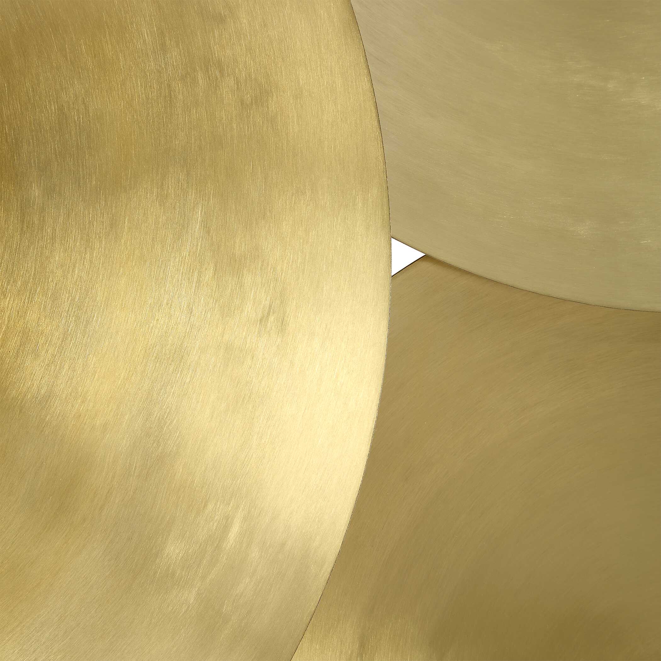 Uttermost Cymbalic Round Brass Wall Art - Set of 3