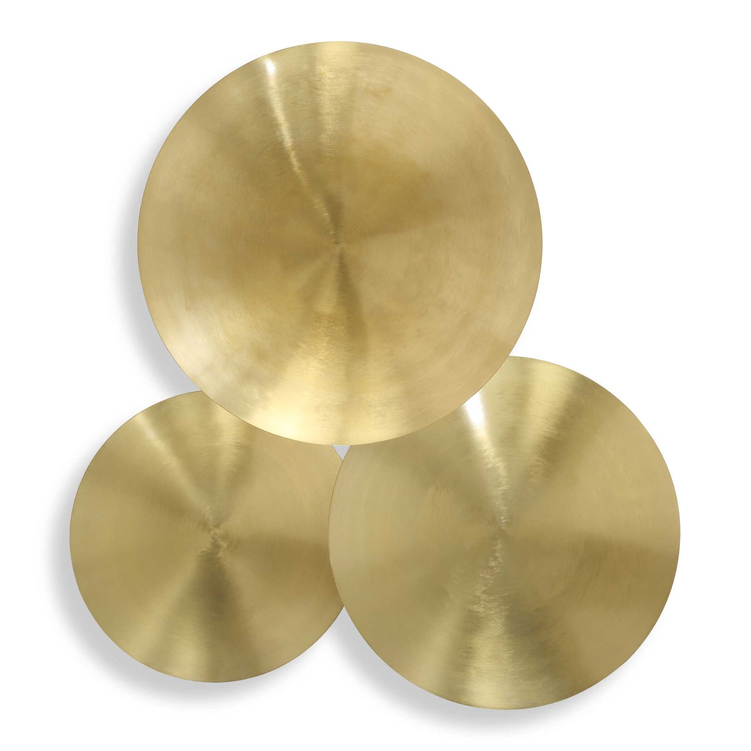 Uttermost Cymbalic Round Brass Wall Art - Set of 3