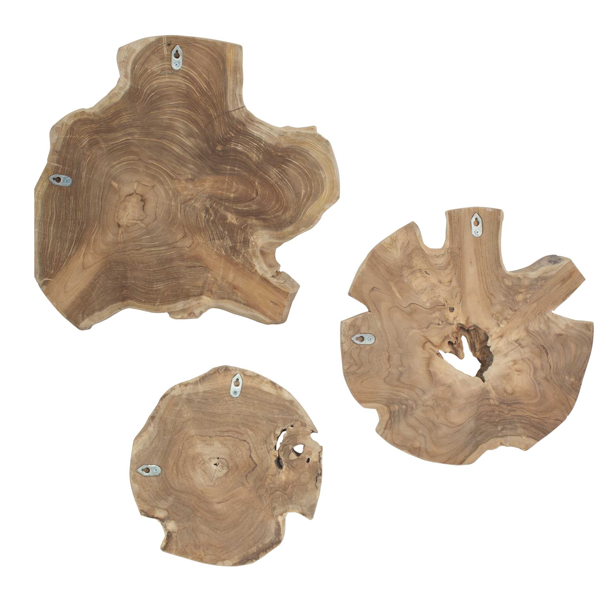 Uttermost Kalani Wood Outdoor Wall Art - Set of 3