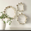 Uttermost Ripple Effect Silver Wall Art - Set of 3