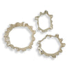 Uttermost Ripple Effect Silver Wall Art - Set of 3