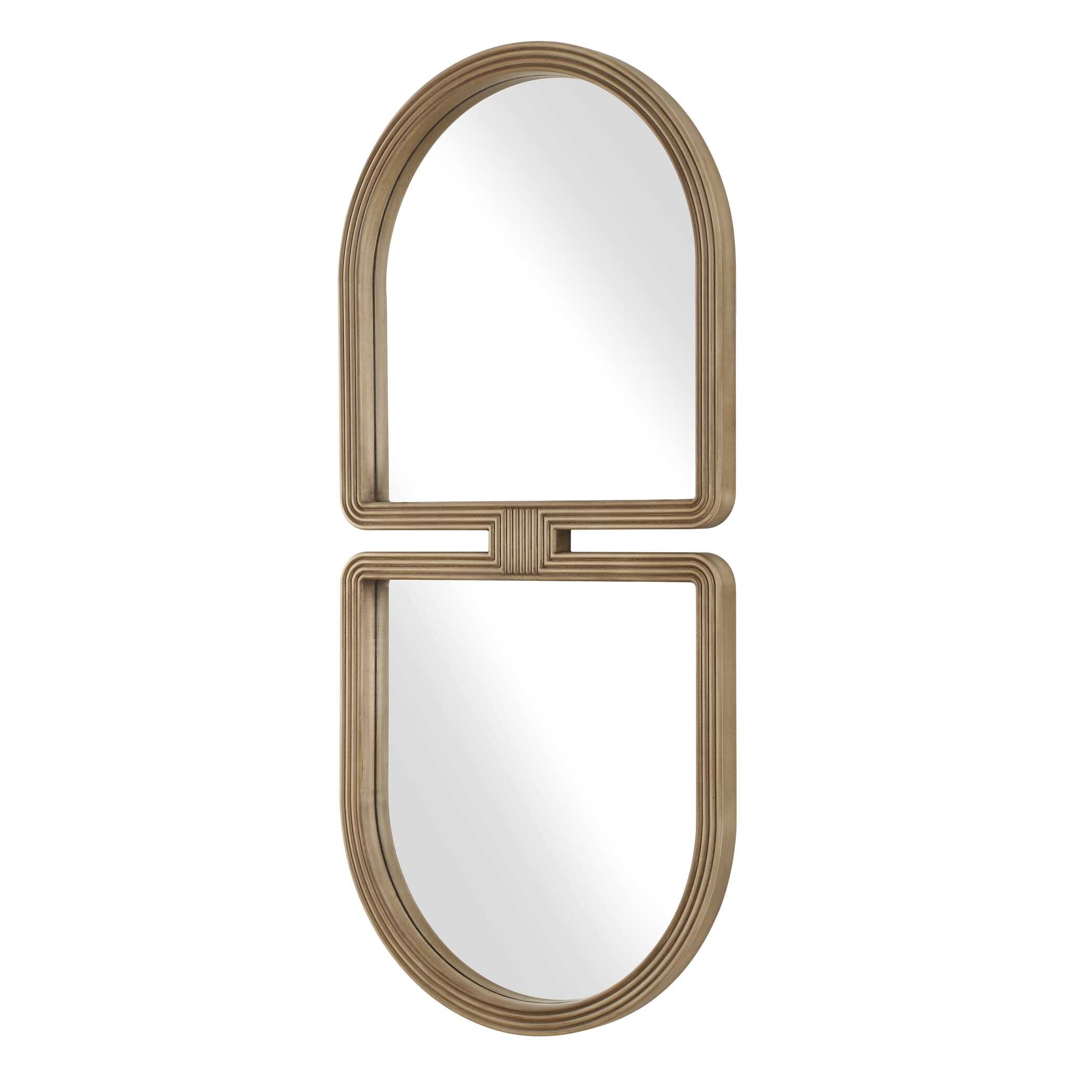Uttermost Jacques Art Deco Gold Mirror