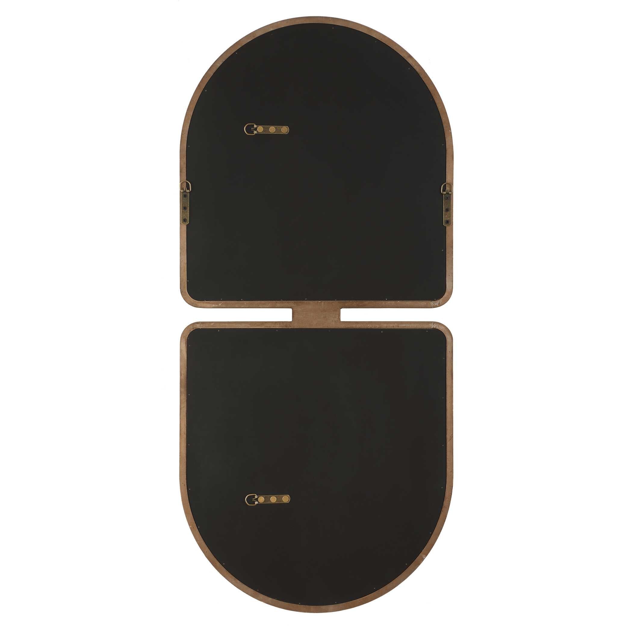 Uttermost Jacques Art Deco Gold Mirror
