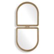 Uttermost Jacques Art Deco Gold Mirror
