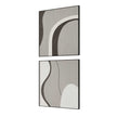 Uttermost Joel Modern Wood Wall Art - Set of 2
