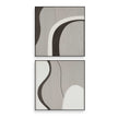 Uttermost Joel Modern Wood Wall Art - Set of 2