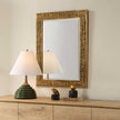 Uttermost Woven In Time Gold Mirror