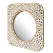 Uttermost Merak Teak Mosaic Mirror