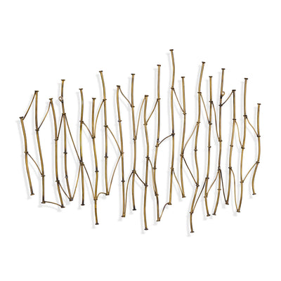 Uttermost Nature's Rhythm Gold Metal Wall Decor