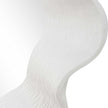Uttermost Wave Length Round White Mirror