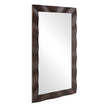Uttermost Wrinkle Wavy Wood Mirror